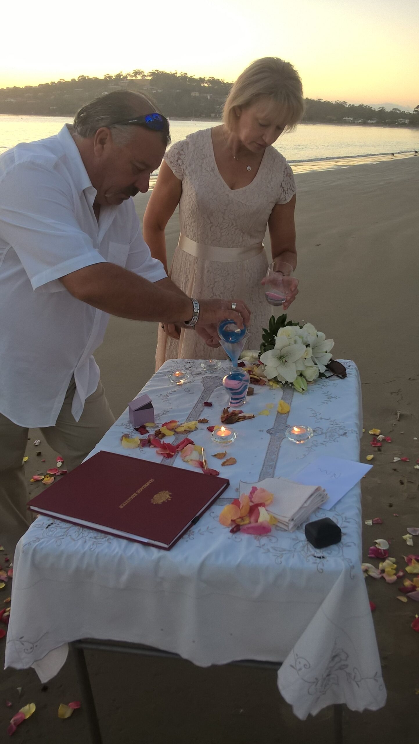 Read more about the article Sand Ceremony – Create a Lasting Momento of Your Marriage